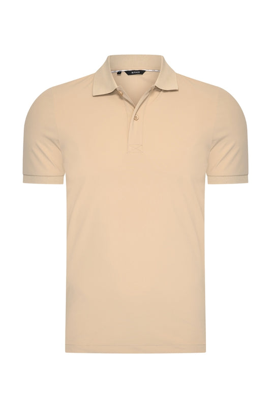 Men Polo Shirt | Beige