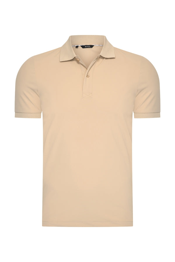 Men's Polo Shirt | Beige