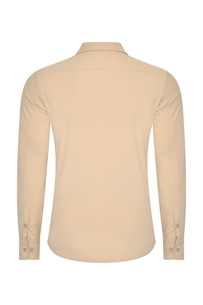 Men Shirt | Beige