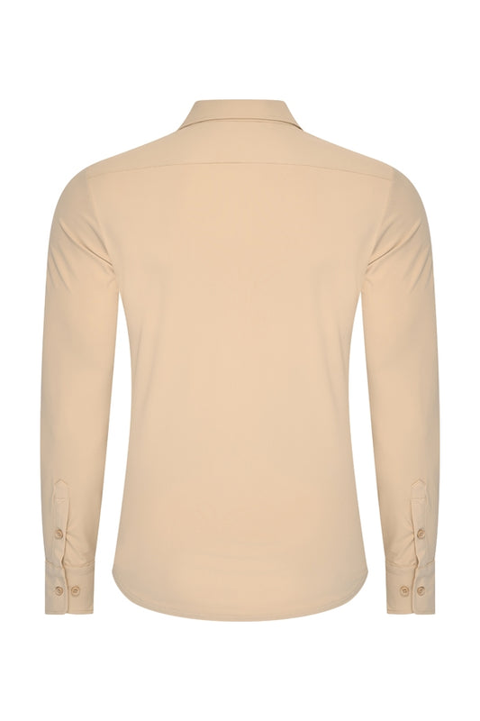 Men Shirt | Beige