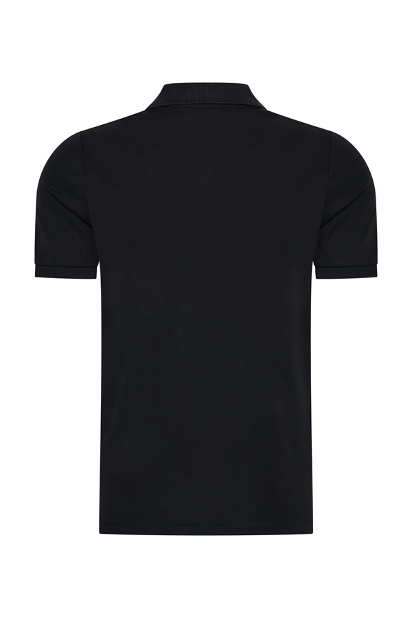 Men Polo Cotton | Black