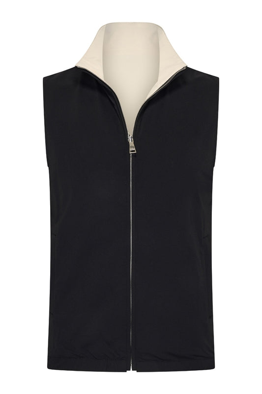 Men Gilet Reversible | Black | Kit