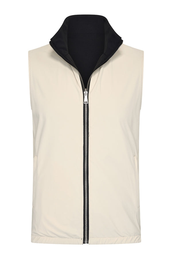 Men Gilet Reversible | Black | Kit