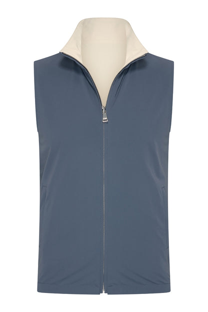 Men Gilet Reversible | Cloud Blue  | Kit