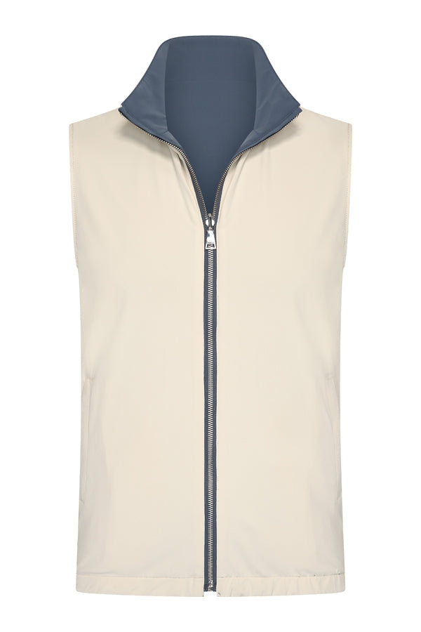 Men Gilet Reversible | Cloud Blue  | Kit