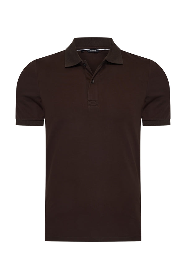 Men Polo Cotton | Espresso