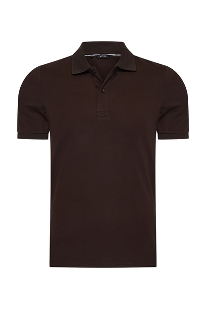 Men Polo Cotton | Espresso