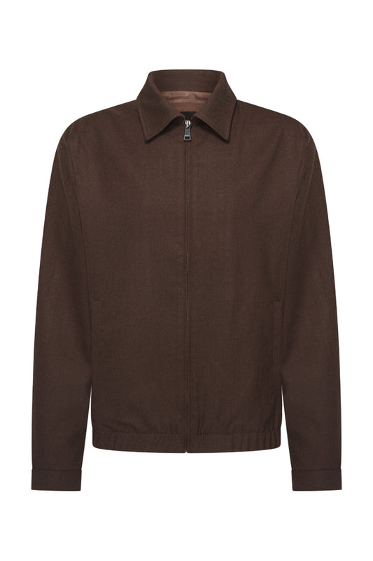 Jacket Woven | Brown